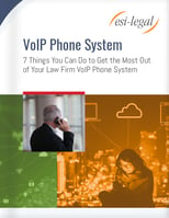 ESI 7 Things VoIP -cover image